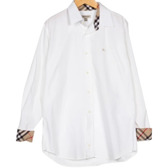 BURBERRY Men’s Monogram Motif Long Sleeve Shirt Size: S - Picture 3 of 7